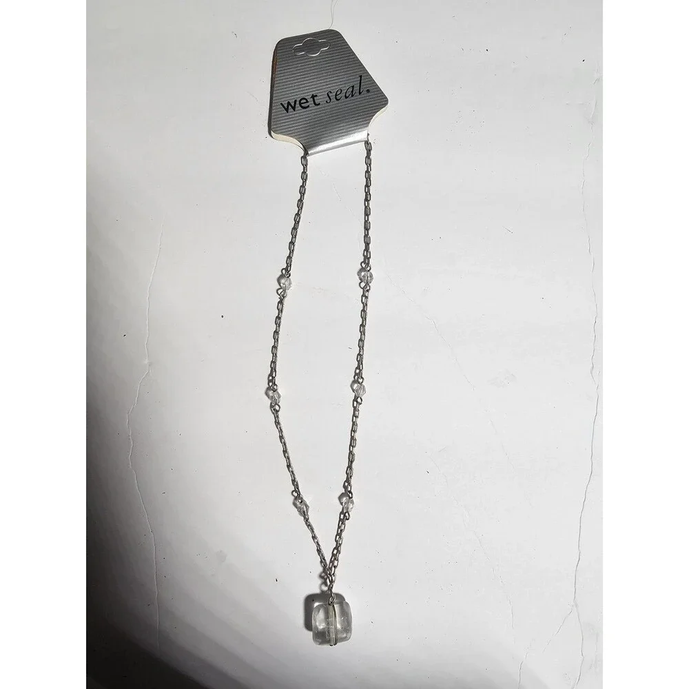 WET SEAL chain W/wrapped Charm